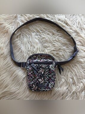 Vera Bradley RFID Convertible Small Waist Fanny Pack Bag Bonbon Medallion